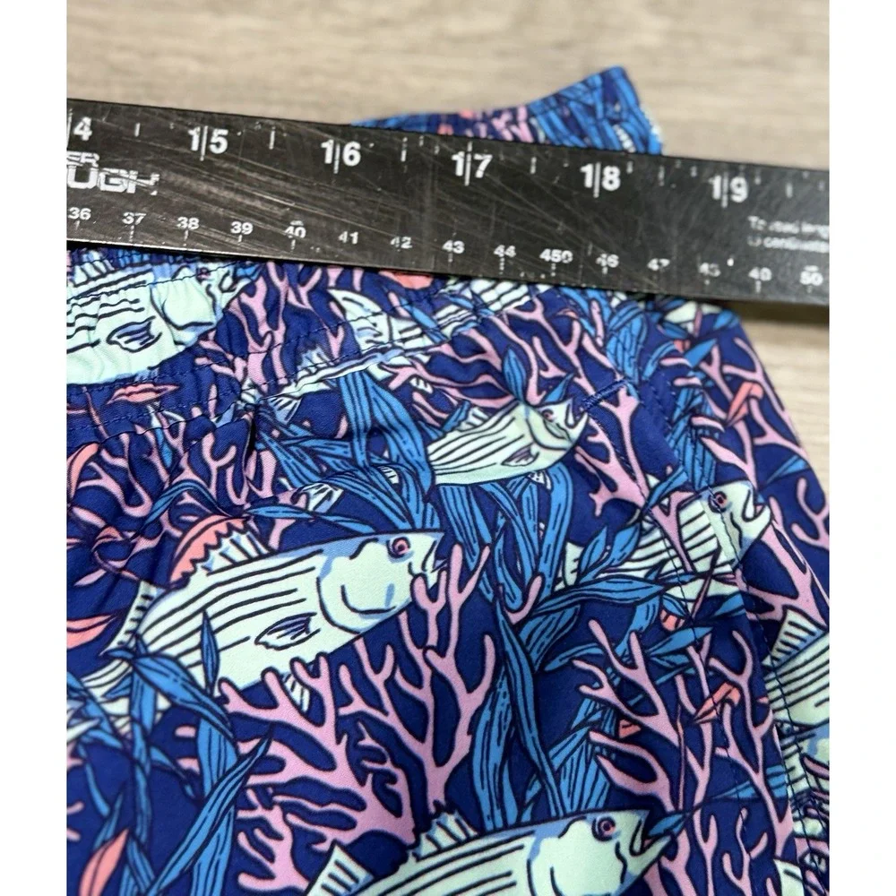 Vineyard Vines Chappy Swim Trunks Men's Size 42 Fish Coral 7